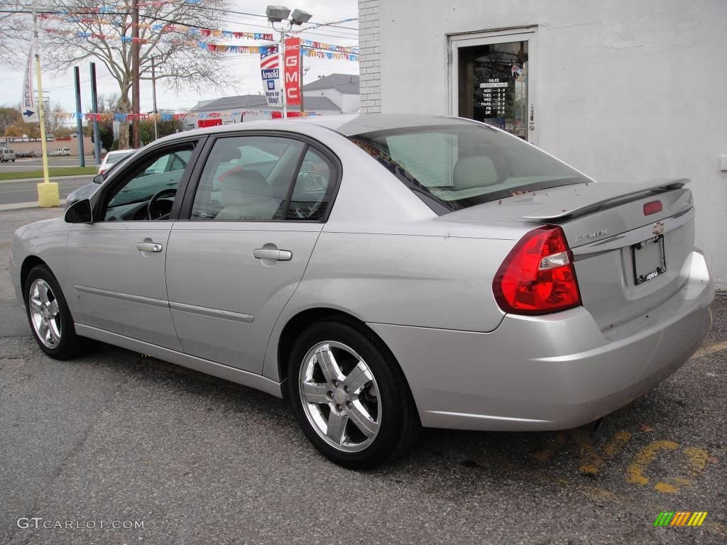 2006 Malibu LTZ Sedan - Silverstone Metallic / Titanium Gray photo #4