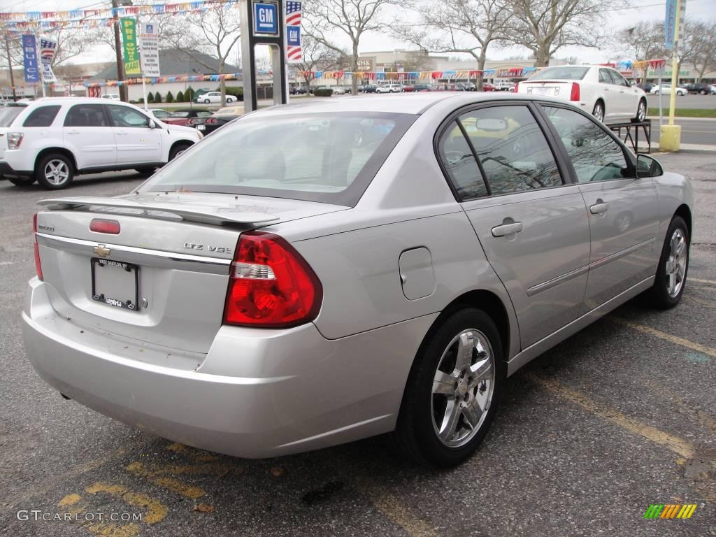 2006 Malibu LTZ Sedan - Silverstone Metallic / Titanium Gray photo #5