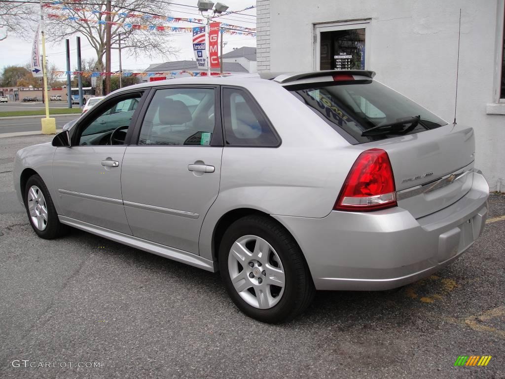 2006 Malibu Maxx LT Wagon - Silverstone Metallic / Ebony Black photo #4