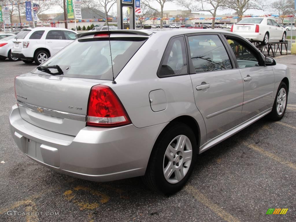 2006 Malibu Maxx LT Wagon - Silverstone Metallic / Ebony Black photo #6