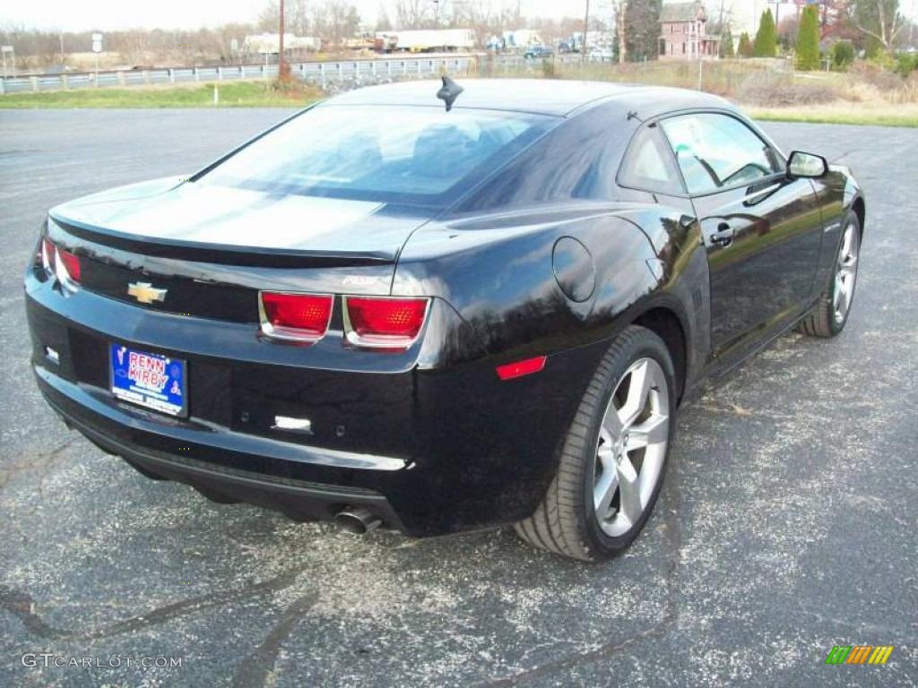 2010 Camaro LT/RS Coupe - Black / Gray photo #3