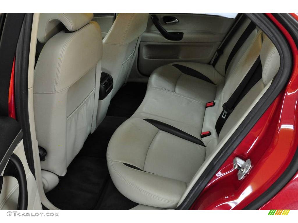 2007 9-3 Aero Sport Sedan - Chili Red Metallic / Parchment/Black photo #9