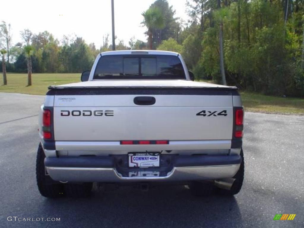 2001 Ram 3500 SLT Quad Cab 4x4 Dually - Bright Silver Metallic / Agate photo #6