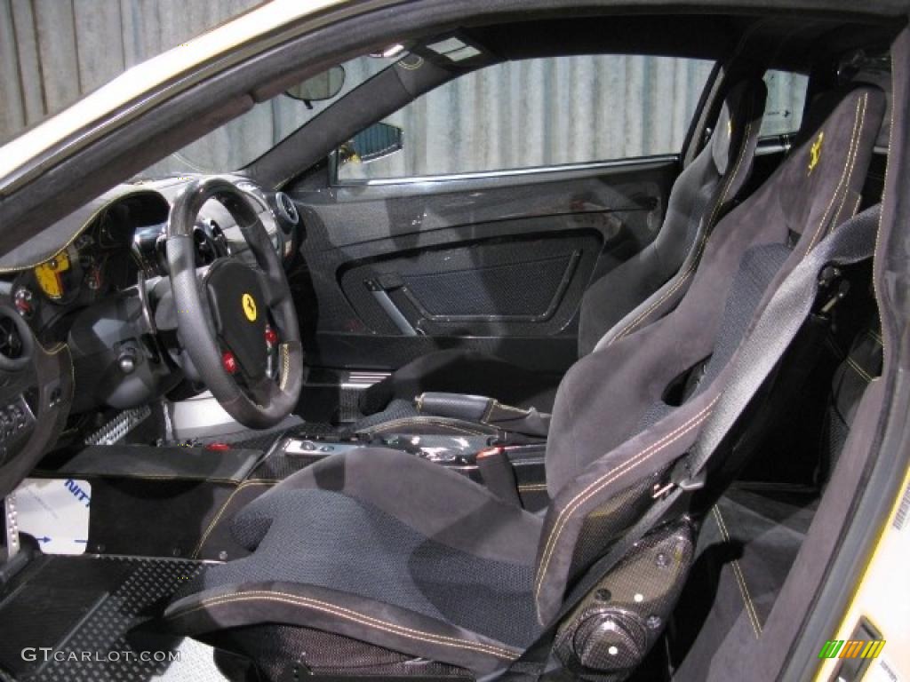 2009 F430 Scuderia Coupe - Yellow / Black photo #6