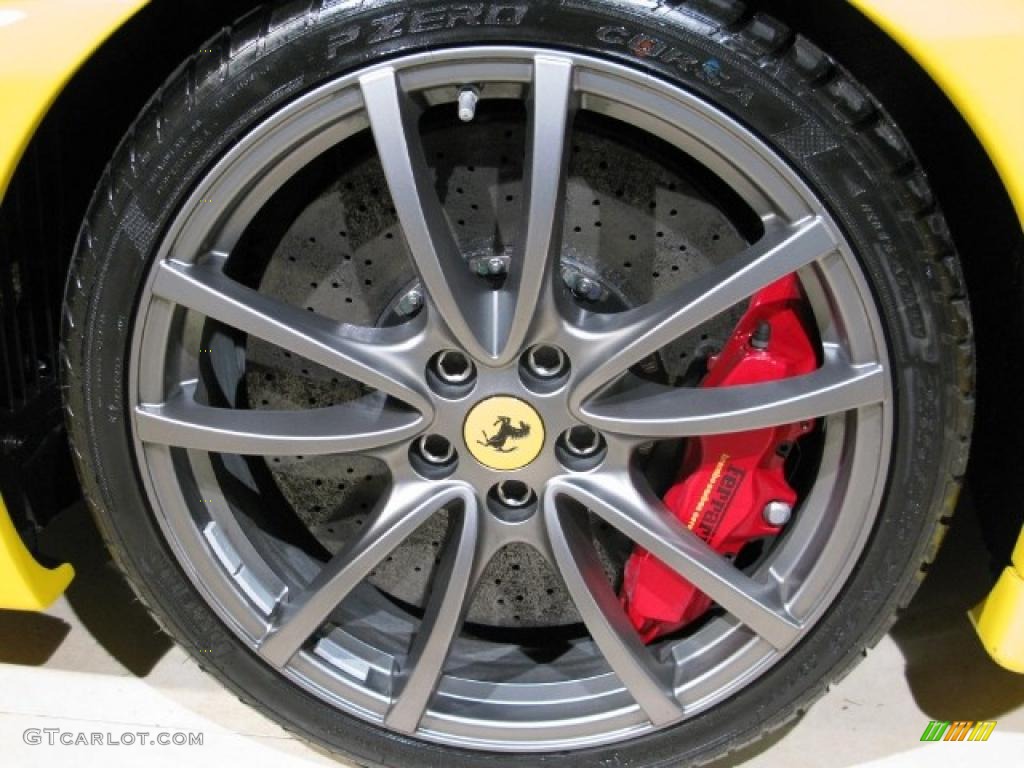 2009 F430 Scuderia Coupe - Yellow / Black photo #13