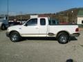 2000 Oxford White Ford F150 Lariat Extended Cab  photo #2