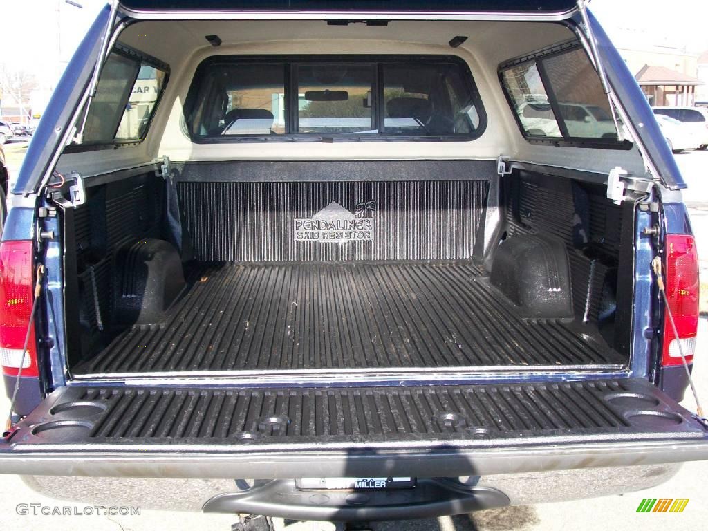 2004 F150 XLT Heritage SuperCab - True Blue Metallic / Heritage Graphite Grey photo #5