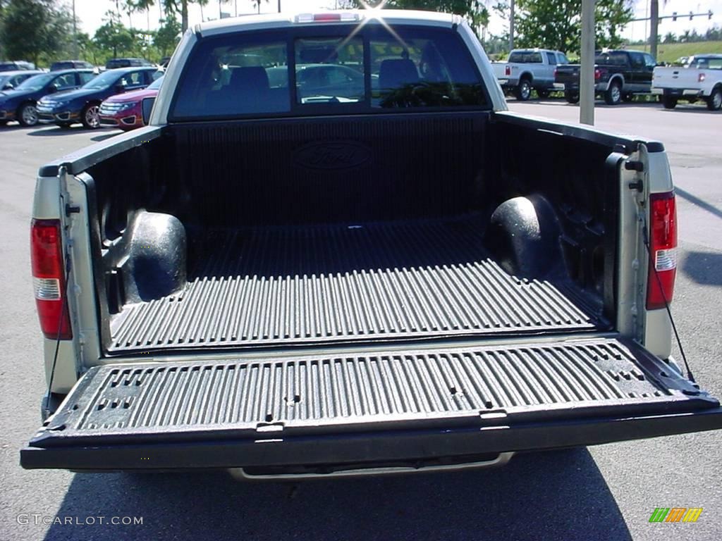 2006 F150 Lariat SuperCab - Smokestone Metallic / Tan photo #5