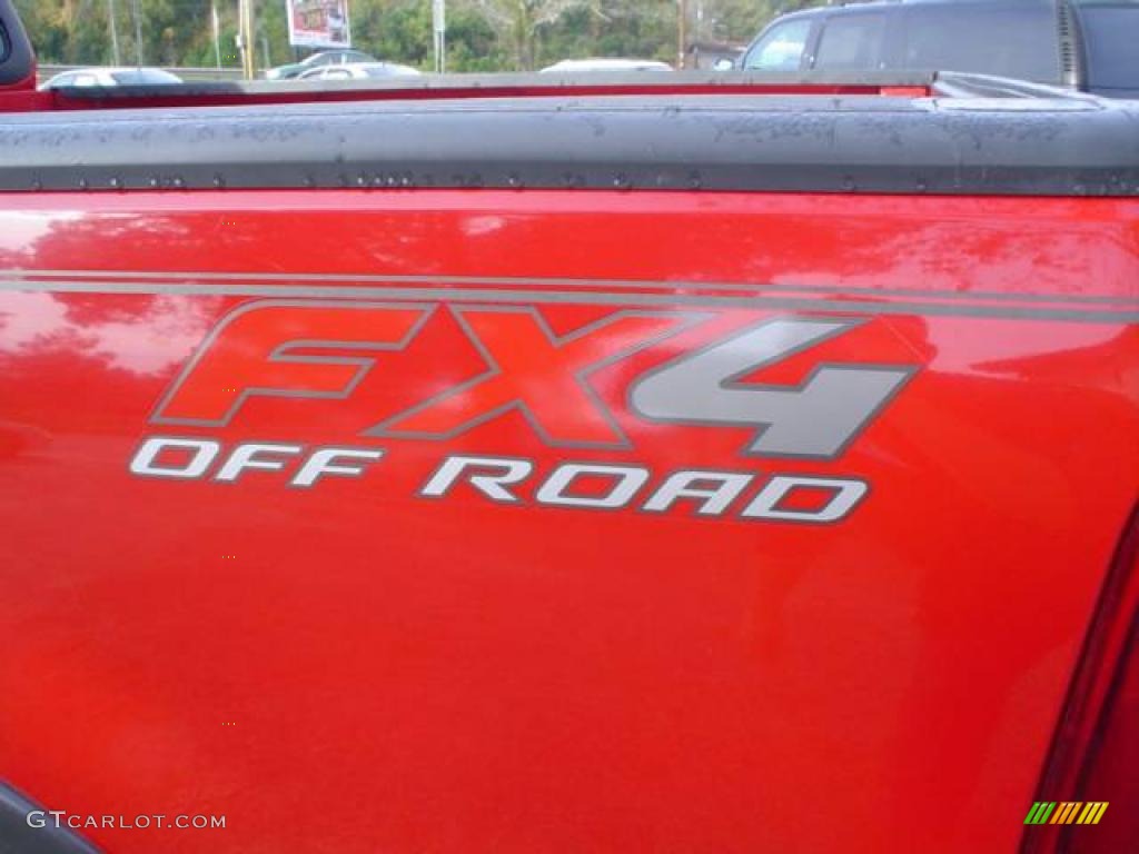 2002 F150 FX4 Regular Cab 4x4 - Bright Red / Dark Graphite photo #13