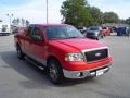 Bright Red - F150 XLT SuperCab Photo No. 3