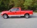 Bright Red - F150 XLT SuperCab Photo No. 8