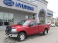 Redfire Metallic 2008 Ford F150 XL Regular Cab 4x4