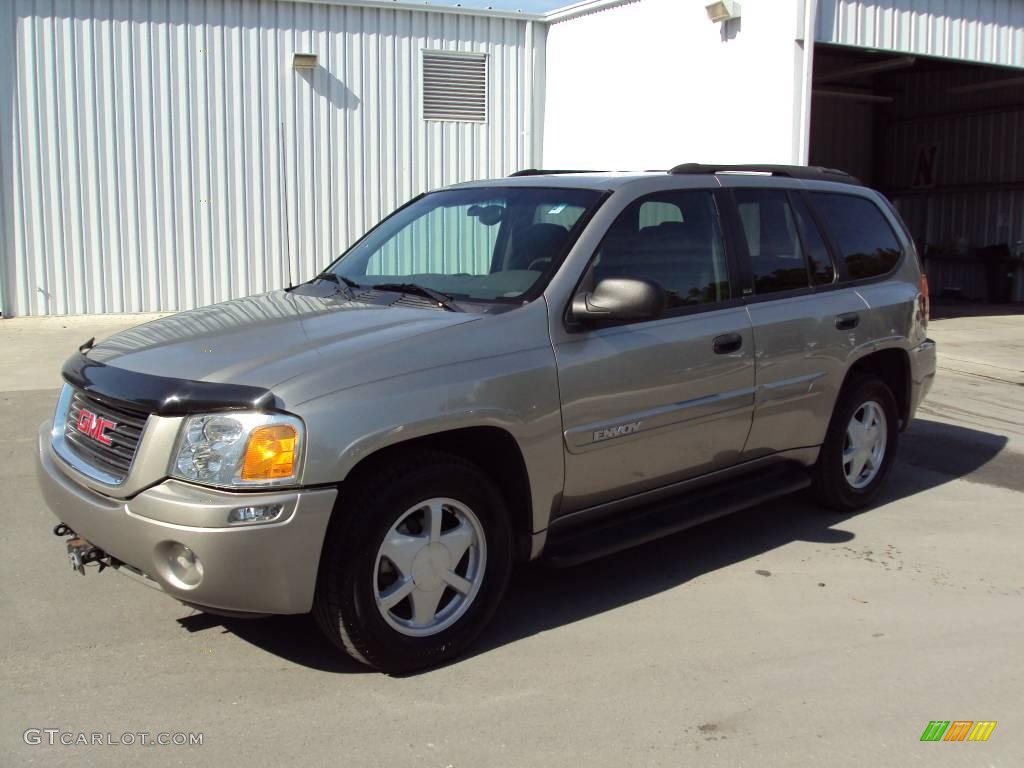 2003 Envoy SLE 4x4 - Pewter Metallic / Medium Pewter photo #1