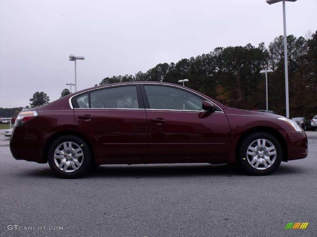 2010 Altima 2.5 S - Tuscan Sun Red / Blond photo #6