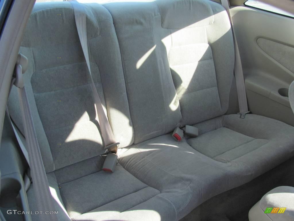 1999 Accord EX Coupe - Dark Emerald Pearl / Gray photo #10