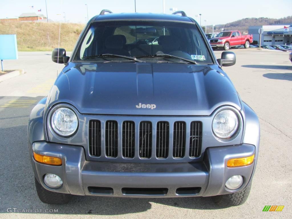 2002 Liberty Limited 4x4 - Steel Blue Pearlcoat / Dark Slate Gray photo #10