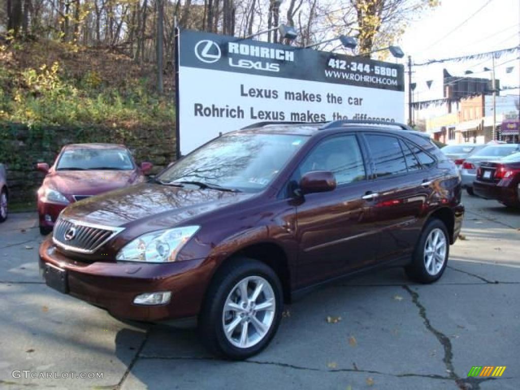 2008 RX 350 AWD - Brandywine Mica / Ivory photo #1