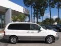 2005 Clear White Kia Sedona EX  photo #2