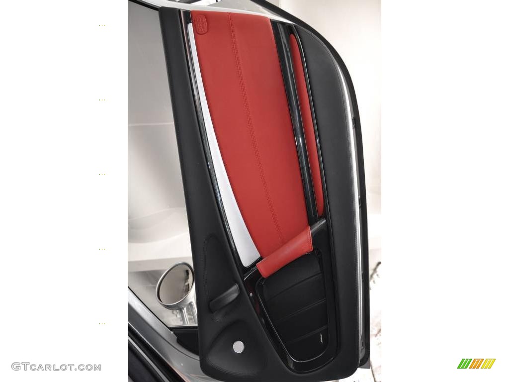 2006 Mercedes-Benz SLR McLaren 300SL Red Door Panel Photo #21902579