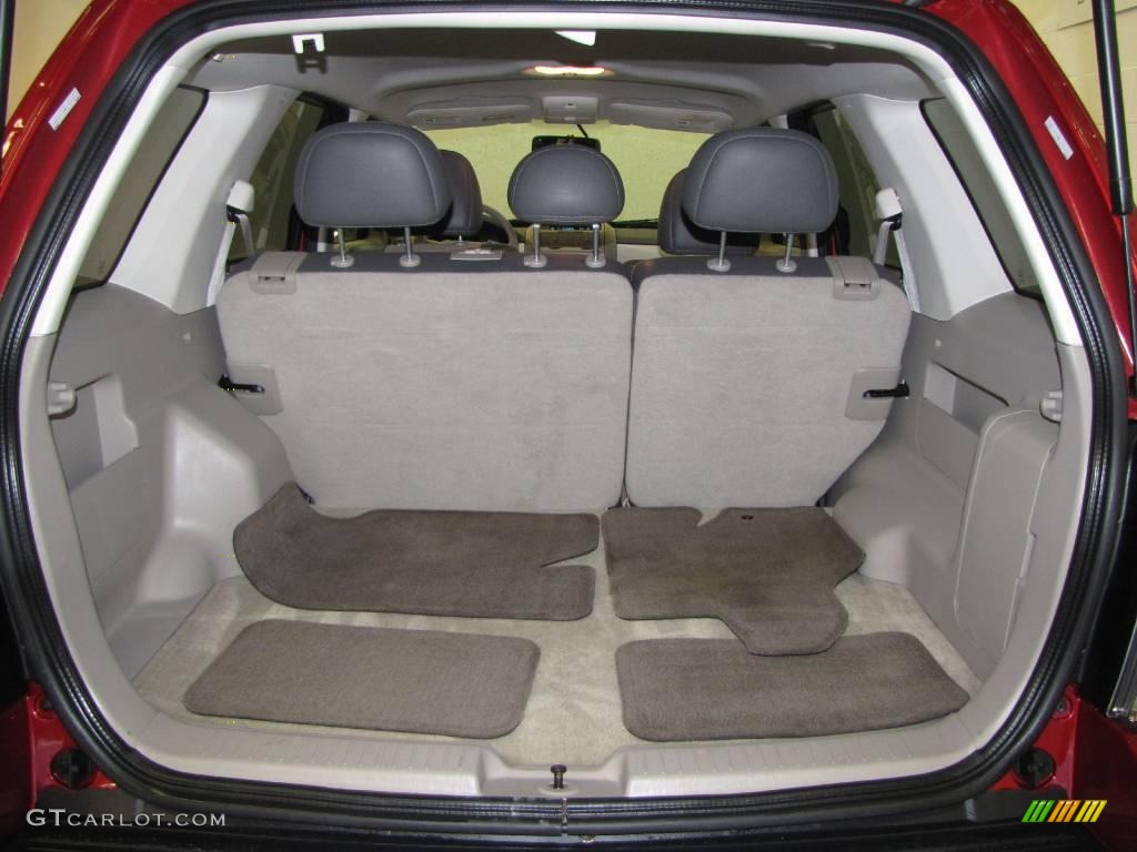 2008 Mariner V6 Premier 4WD - Vivid Red Metallic / Greystone/Stone photo #9