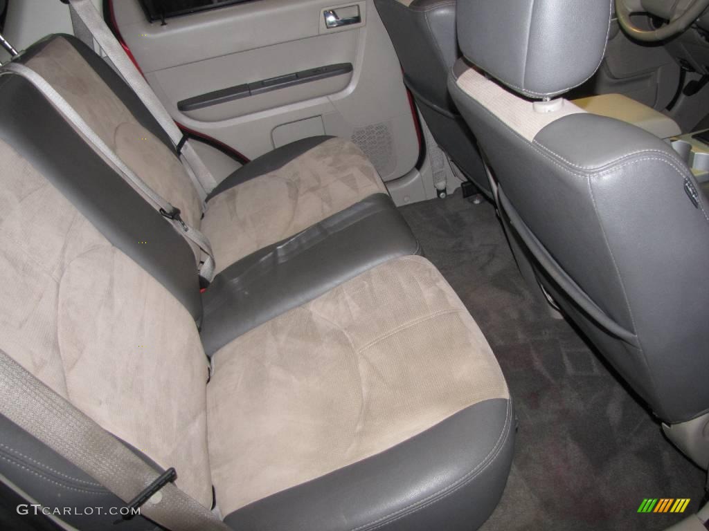 2008 Mariner V6 Premier 4WD - Vivid Red Metallic / Greystone/Stone photo #13