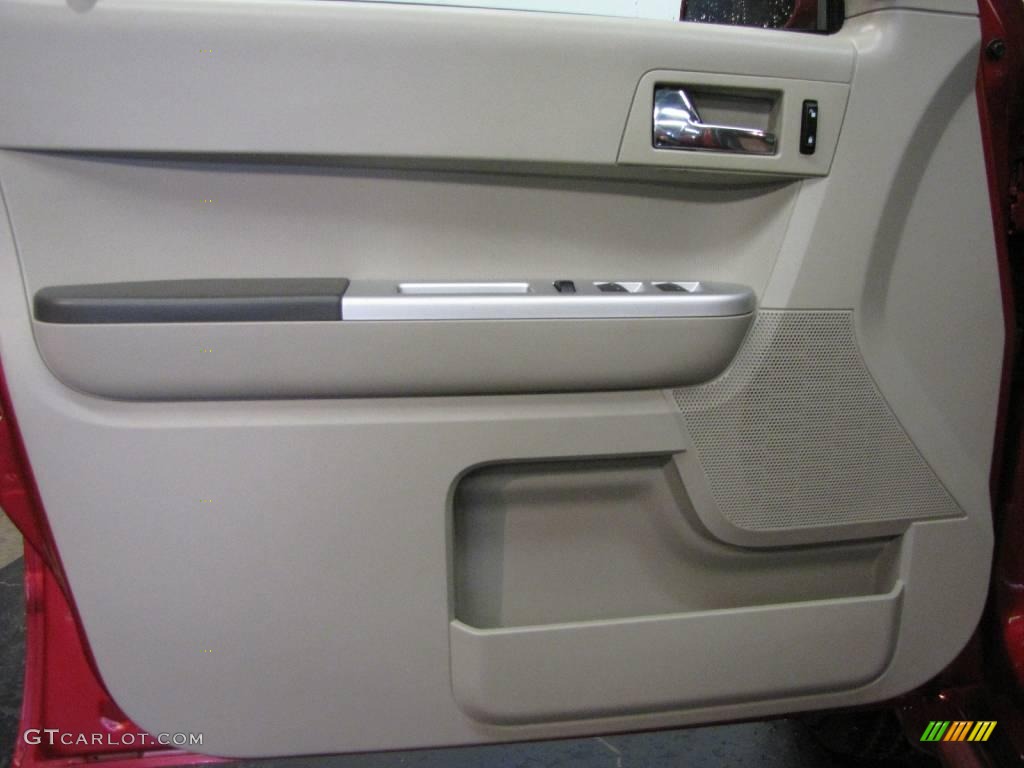 2008 Mariner V6 Premier 4WD - Vivid Red Metallic / Greystone/Stone photo #14