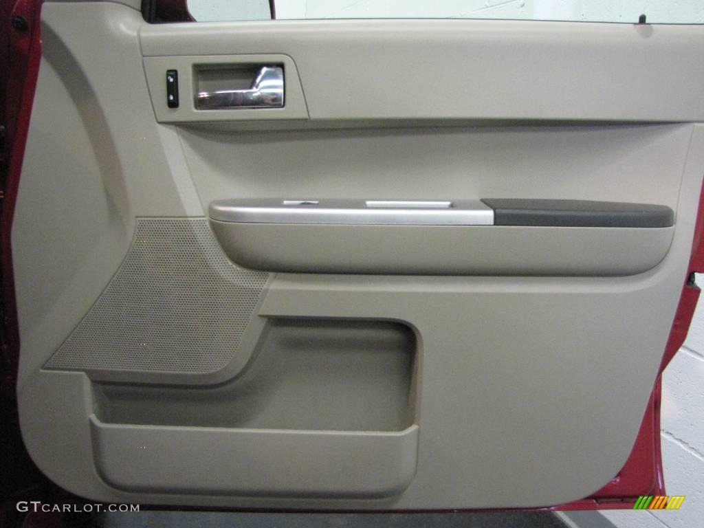2008 Mariner V6 Premier 4WD - Vivid Red Metallic / Greystone/Stone photo #15