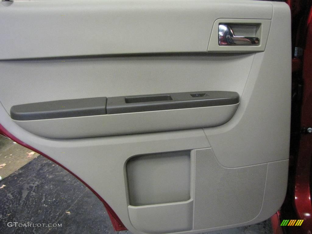 2008 Mariner V6 Premier 4WD - Vivid Red Metallic / Greystone/Stone photo #16