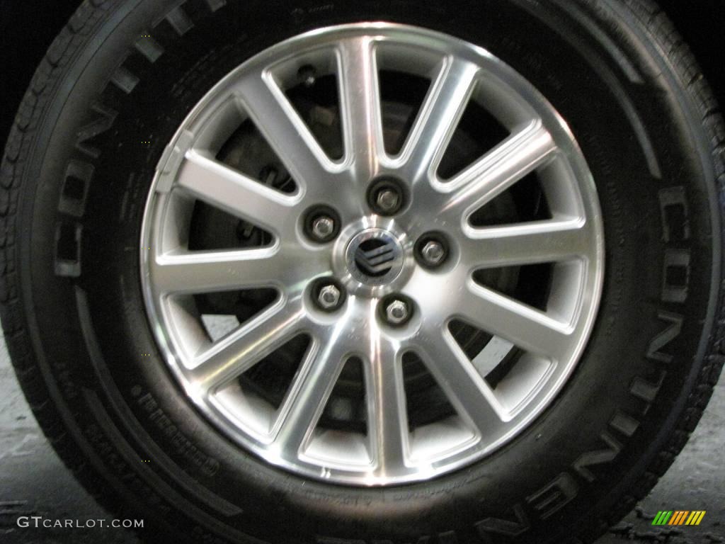 2008 Mariner V6 Premier 4WD - Vivid Red Metallic / Greystone/Stone photo #21