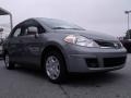 2010 Magnetic Gray Metallic Nissan Versa 1.8 S Sedan  photo #7