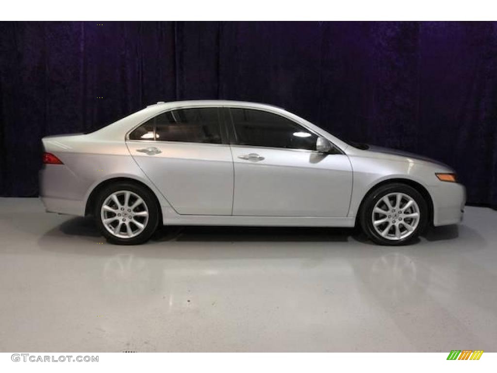 2006 TSX Sedan - Alabaster Silver Metallic / Ebony Black photo #28