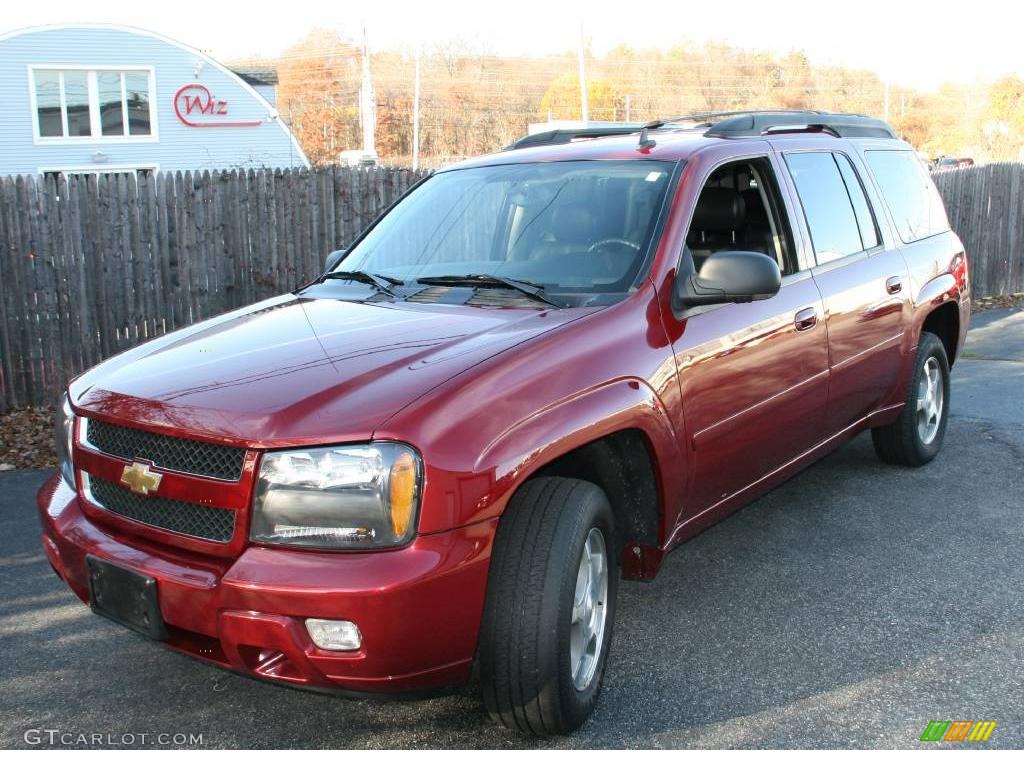 2006 TrailBlazer EXT LT 4x4 - Red Jewel Tint Coat / Ebony photo #1