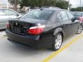 2007 Jet Black BMW 5 Series 530i Sedan  photo #3