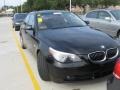 2007 Jet Black BMW 5 Series 530i Sedan  photo #4