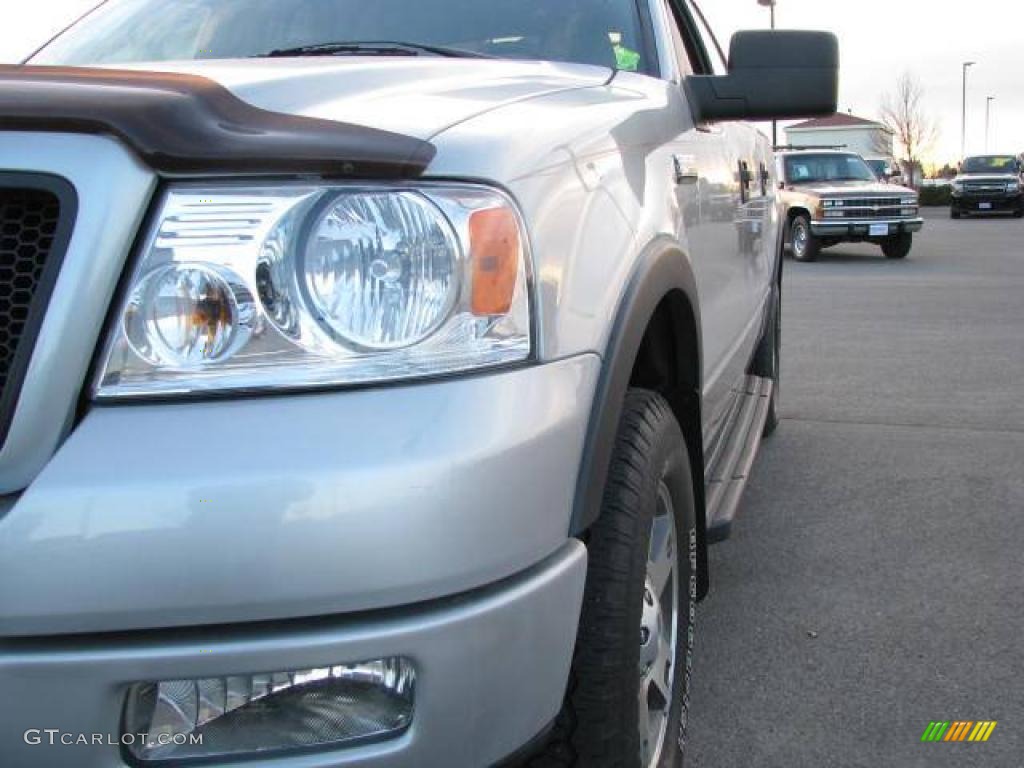 2005 F150 FX4 SuperCrew 4x4 - Silver Metallic / Black photo #3