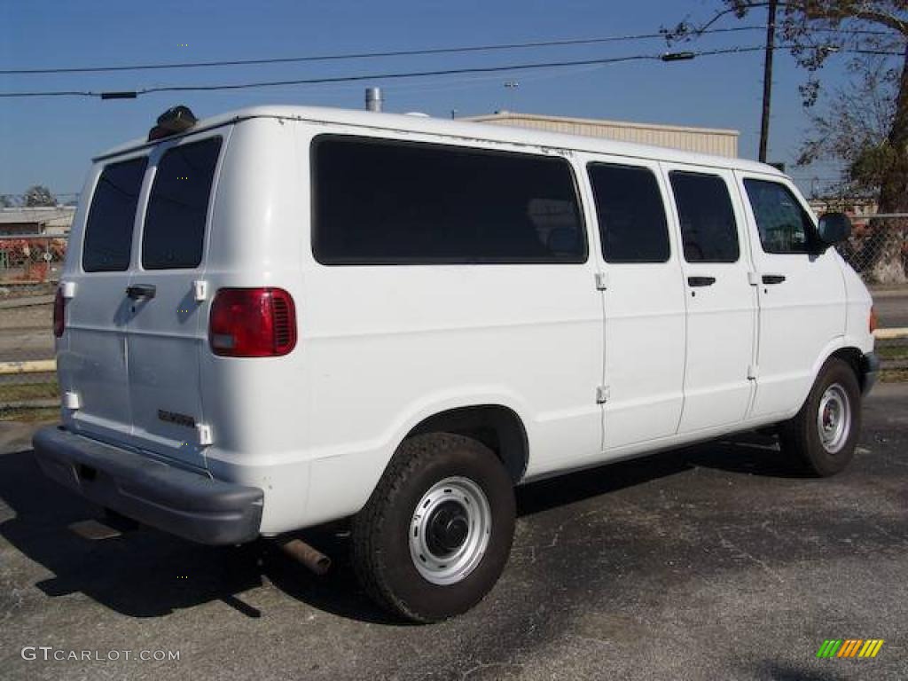 1999 Ram Van 3500 Maxi Commercial - Bright White / Mist Gray photo #5