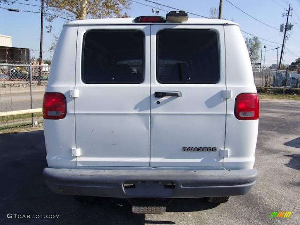 1999 Ram Van 3500 Maxi Commercial - Bright White / Mist Gray photo #6