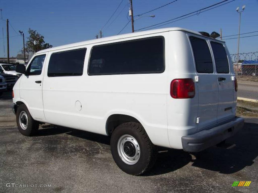 1999 Ram Van 3500 Maxi Commercial - Bright White / Mist Gray photo #7