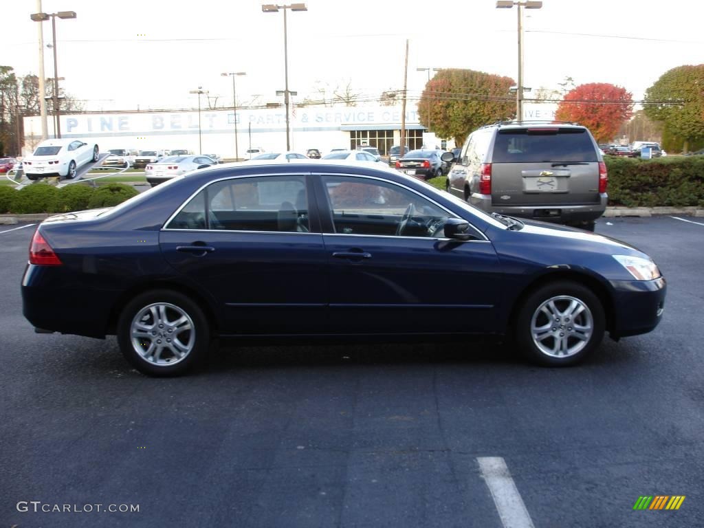2006 Accord EX-L Sedan - Royal Blue Pearl / Gray photo #3