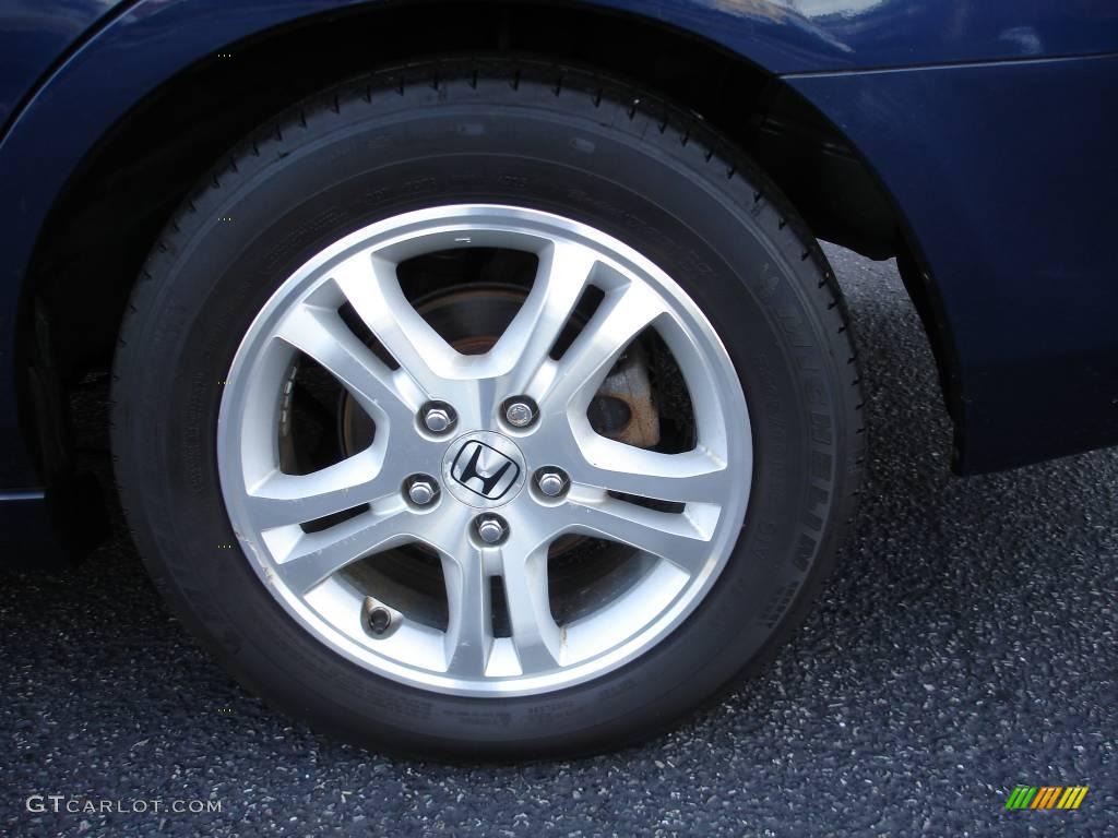 2006 Accord EX-L Sedan - Royal Blue Pearl / Gray photo #6