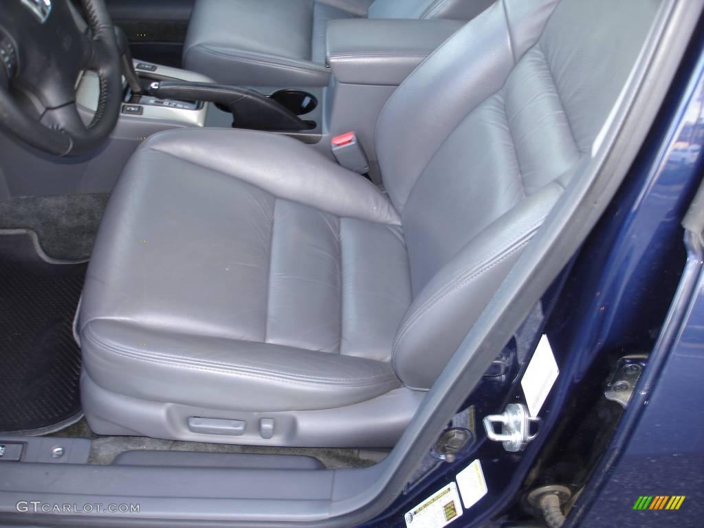 2006 Accord EX-L Sedan - Royal Blue Pearl / Gray photo #8