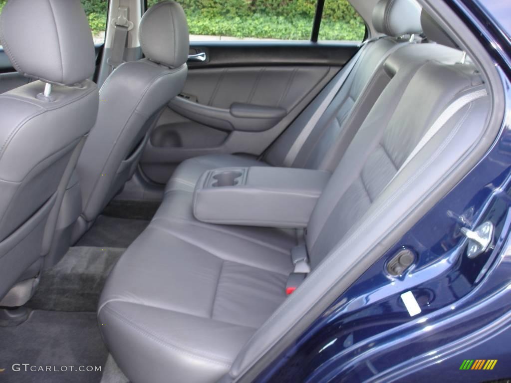 2006 Accord EX-L Sedan - Royal Blue Pearl / Gray photo #10