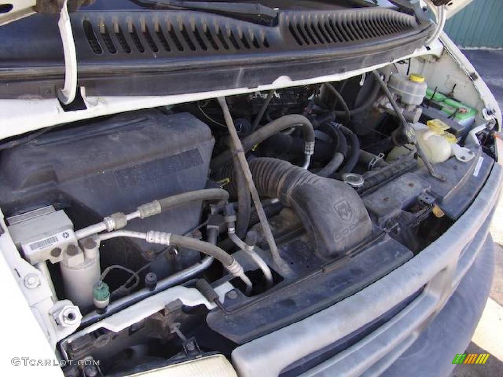 1999 Ram Van 3500 Maxi Commercial - Bright White / Mist Gray photo #32