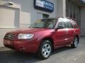 2006 Garnet Red Pearl Subaru Forester 2.5 X  photo #2