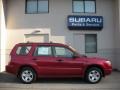 2006 Garnet Red Pearl Subaru Forester 2.5 X  photo #5