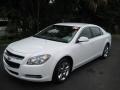 2010 Summit White Chevrolet Malibu LT Sedan  photo #1