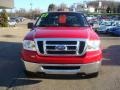 2007 Bright Red Ford F150 XLT SuperCab 4x4  photo #11