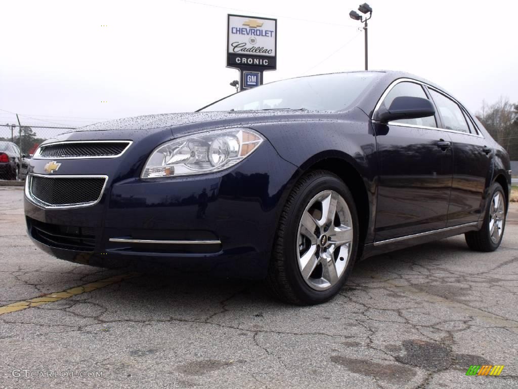 2010 Malibu LT Sedan - Imperial Blue Metallic / Cocoa/Cashmere photo #1