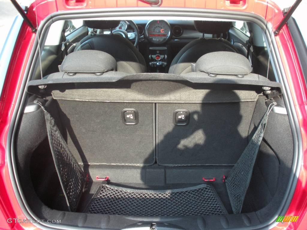 2007 Cooper S Hardtop - Chili Red / Carbon Black/Carbon Black photo #16