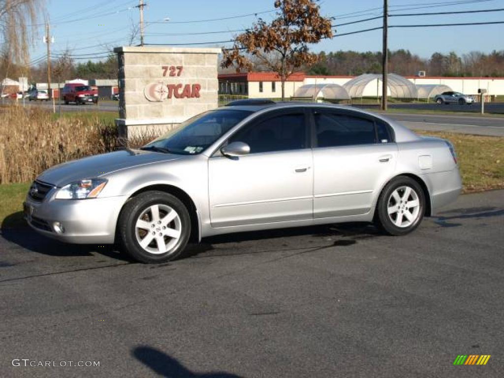 2003 Nissan altima silver paint #10